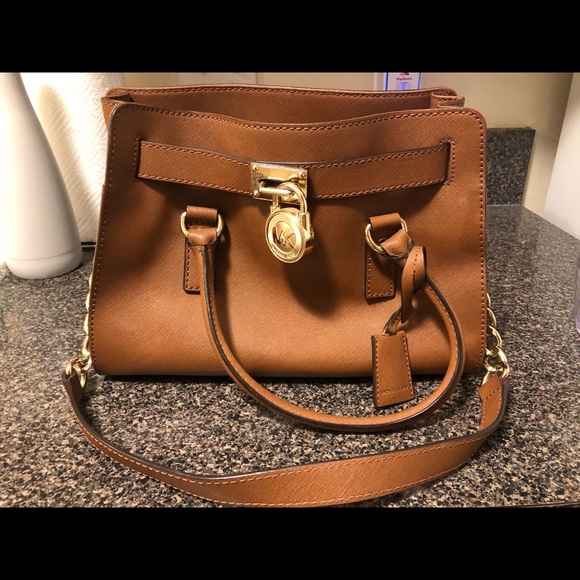 Brown Michael Kors Hamilton Specchio EastWest tote - Picture 2 of 4